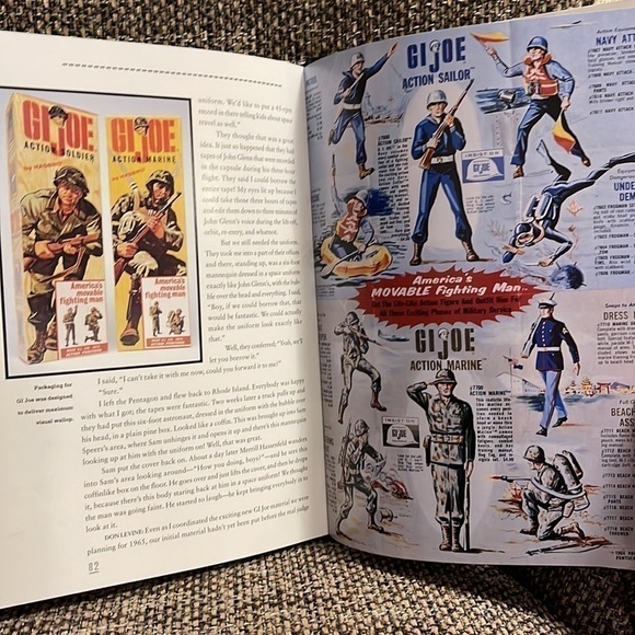 GI Joe: The Story Behind the Legend Book Don Levine White GI Joe on Cover - Picture 3 of 4